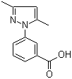 structure of CAS# 312531-88-7, 3-(3,5-二甲基吡唑-1-基)苯甲酸