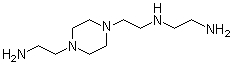 structure of CAS# 31295-54-2, N1-(2-Aminoethyl)-1,4-piperazinediethanamine