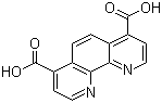 1,10-菲罗啉-4,7-二甲酸分子结构 (CAS 31301-31-2)