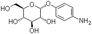 4-氨基苯基 alpha-D-吡喃葡萄糖苷分子结构 (CAS 31302-52-0)