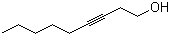 structure of CAS# 31333-13-8, 3-Nonyn-1-ol