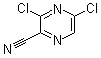 structure of CAS# 313339-92-3, 3,5-二氯吡嗪-2-甲腈