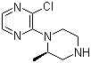 CAS 登录号：313657-76-0, (R)-2-氯-3-(2-甲基哌嗪-1-基)吡嗪