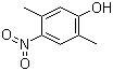 structure of CAS# 3139-05-7, 2,5-Dimethyl-4-nitrophenol