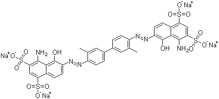 伊文思蓝分子结构 (CAS 314-13-6)