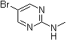 5-溴-N-甲基-2-嘧啶胺分子结构 (CAS 31402-54-7)