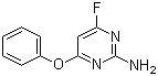 CAS # 314029-36-2, 2-Amino-4-fluoro-6-phenoxypyrimidine, 4-Fluoro-6-phenoxypyrimidin-2-ylamine
