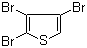 structure of CAS# 3141-25-1, 2,3,4-Tribromothiophene