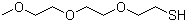 2-Methoxy[2-ethoxy(2-ethoxy)]-1-ethanethiol molecular structure (CAS 31521-83-2)