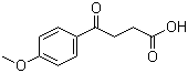 structure of CAS# 3153-44-4, 3-(4-Methoxybenzoyl)propionic acid