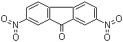 structure of CAS# 31551-45-8, 2,7-Dinitro-9-fluorenone