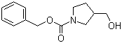 1-Cbz-3-hydroxymethylpyrrolidine molecular structure (CAS 315718-05-9)