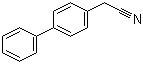 structure of CAS# 31603-77-7, 4-Biphenylacetonitrile