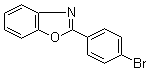 structure of CAS# 3164-13-4, 2-(4-Bromophenyl)benzoxazole