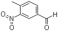 structure of CAS# 31680-07-6, 3-Nitro-4-methylbenzaldehyde
