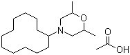 structure of CAS# 31717-87-0, Dodemorph acetate