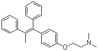 CAS 登录号：31750-45-5, (E)-2-[4-(1,2-二苯基-1-丙烯基)苯氧基]-N,N-二甲基乙胺