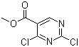structure of CAS# 3177-20-6, Methyl 2,4-dichloropyrimidine-5-carboxylate