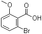structure of CAS# 31786-45-5, 2-溴-6-甲氧基苯甲酸
