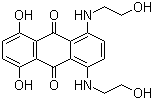 structure of CAS# 3179-90-6, Disperse Blue 7