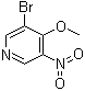 structure of CAS# 31872-76-1, 3-溴-4-甲氧基-5-硝基吡啶
