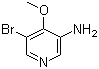 structure of CAS# 31872-78-3, 3-Amino-4-methoxy-5-bromopyridine