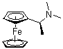 structure of CAS# 31886-57-4, S-[1-(Dimethylamino)ethyl]ferrocene