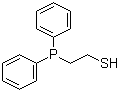 2-(二苯基膦)乙硫醇分子结构 (CAS 3190-79-2)