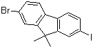 structure of CAS# 319906-45-1, 2-溴-7-碘-9,9-二甲基芴