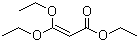 3,3-二乙氧基丙烯酸乙酯分子结构 (CAS 32002-24-7)