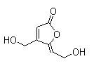 CAS 登录号：32013-85-7, 5-(2-羟基亚乙基)-4-(羟基甲基)-2(5H)-呋喃酮
