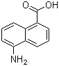 5-Aminonaphthalene-1-carboxylic acid molecular structure (CAS 32018-88-5)