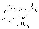 2-tert-Butyl-4,6-dinitrophenyl acetate molecular structure (CAS 3204-27-1)