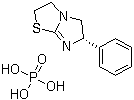 structure of CAS# 32093-35-9, Levamisole phosphate