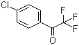 structure of CAS# 321-37-9, 4'-Chloro-2,2,2-trifluoroacetophenone