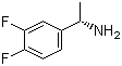 structure of CAS# 321318-17-6, (1S)-1-(3,4-Difluorophenyl)ethanamine