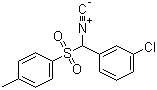 [1-(3-氯苯基)-1-对甲基苯磺酰]甲基异氰酸酯分子结构 (CAS 321345-35-1)