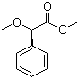 CAS # 32174-46-2, (R)-(-)-Methyl 2-methoxy-2-phenylacetate, (R)-Methyl alpha-methoxymandelate, Methyl (R)-O-methylmandelate