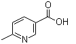 structure of CAS# 3222-47-7, 6-Methylnicotinic acid