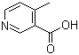 4-甲基烟酸分子结构 (CAS 3222-50-2)