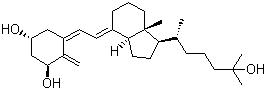 Calcitriol molecular structure (CAS 32222-06-3)