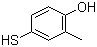 4-Mercapto-2-methylphenol molecular structure (CAS 32281-01-9)