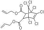 CAS # 3232-62-0, Diallyl chlorendate, Chlorendic acid diallyl ester, Diallyl 1,4,5,6,7,7-hexachlorobicyclo[2.2.1]hept-5-ene-2,3-dicarboxylate