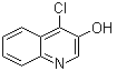 4-氯-3-喹啉醇分子结构 (CAS 32435-60-2)