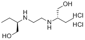 structure of CAS# 32454-69-6, (2s)-2-[2-[[(1r)-1-(羟基甲基)丙基]氨基]乙基氨基]丁烷-1-醇