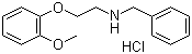 CAS 登录号：3246-03-5, N-(2-(2-甲氧基苯氧基)乙基)苄胺盐酸盐