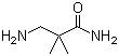 structure of CAS# 324763-51-1, 3-Amino-2,2-dimethylpropionamide