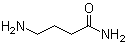 structure of CAS# 3251-08-9, 4-Aminobutanamide