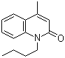 structure of CAS# 32511-84-5, 1-Butyl-4-methyl-2(1H)-quinolinone
