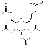 CAS 登录号：3254-10-2, 3-[(2,3,4,6-四-O-乙酰基-beta-D-吡喃葡萄糖基)硫代]丙酸